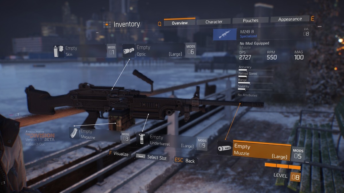 M249 B The Division Wiki ディビジョン Gamerch